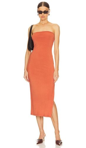 Lila Dress in Orange. - size L (also in S) - Miaou - Modalova