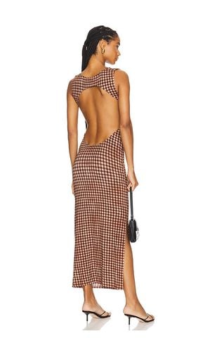 Selena Dress in Brown. - size M (also in S) - Miaou - Modalova