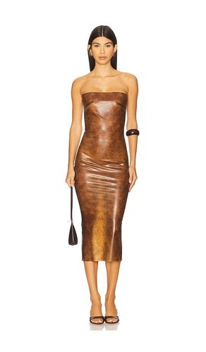 Lila Dress in Brown. - size M (also in S, XS, XXS) - Miaou - Modalova
