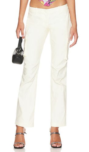 Raven Cargo Pant in Cream. - size 2X (also in 3X, L, XL) - Miaou - Modalova