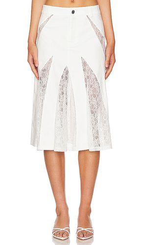 Anita Skirt in White. - size L (also in S, XS) - Miaou - Modalova