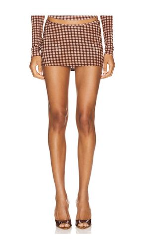 Elektra Skirt in Brown. - size L (also in M, S, XS, XXS) - Miaou - Modalova