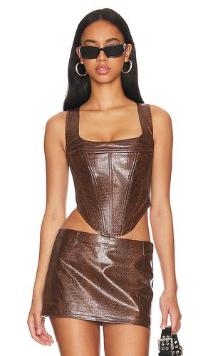 Campbell Corset in Brown. - size 1X (also in XL) - Miaou - Modalova