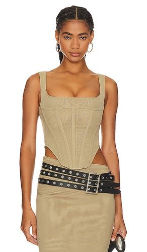 Campbell Corset in Sage. - size M (also in S, XS) - Miaou - Modalova