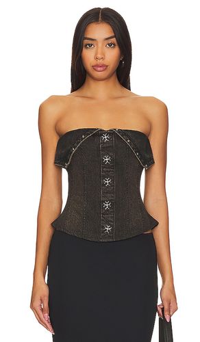 Scarlett corset en color gris talla L en - Grey. Talla L (también en M, S, XL) - Miaou - Modalova