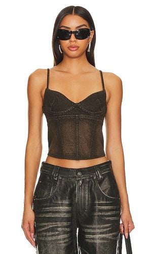 Kiko Corset in Brown. - size M (also in XL) - Miaou - Modalova