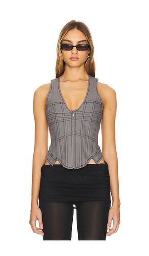 Dolly Corset in Grey. - size L (also in M, S, XL, XS) - Miaou - Modalova