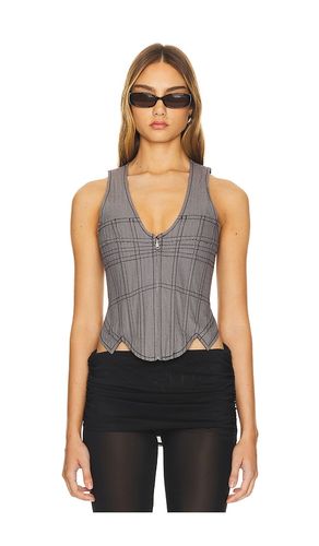 Dolly Corset in Grey. - size L (also in M, S, XS, XXS) - Miaou - Modalova