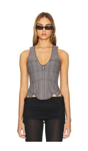 Dolly Corset in Grey. - size L (also in S, XS) - Miaou - Modalova