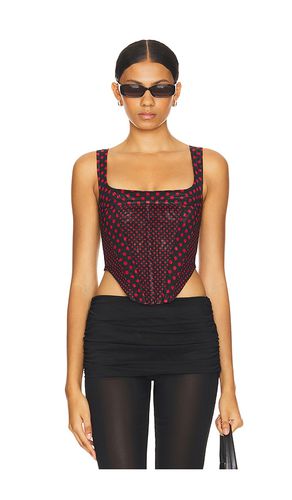 Campbell Corset in Red. - size M (also in S, XS, XXS) - Miaou - Modalova