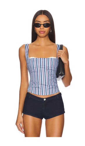 Bobby Corset in Blue. - size L (also in M, XL, XS, XXS) - Miaou - Modalova