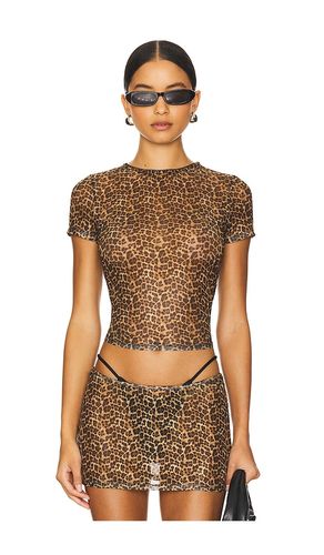 Mini Tee in Brown. - size L (also in M, XL) - Miaou - Modalova