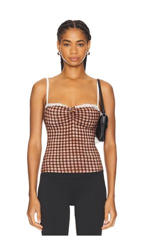 Enzo Top in Brown. - size M (also in S, XS, XXS) - Miaou - Modalova