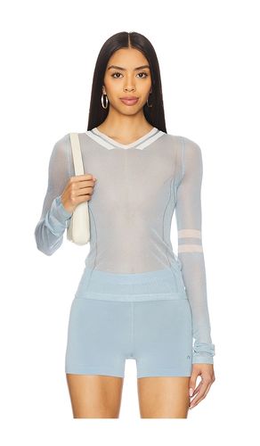 Monica Top in Baby Blue. - size L (also in M, S, XL, XS) - Miaou - Modalova