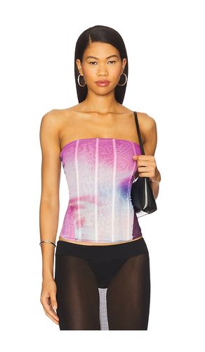 X REVOLVE Libra Corset in Fuchsia. - size L (also in M, S, XL, XS) - Miaou - Modalova