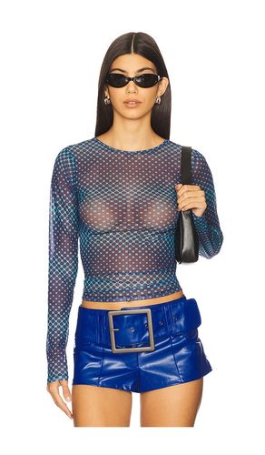 Long Sleeve Tee in Navy. - size L (also in M, S, XL, XS, XXS) - Miaou - Modalova