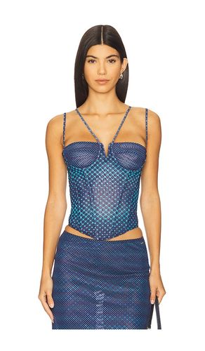 Aphex Corset in Navy. - size M (also in S, XL, XS) - Miaou - Modalova