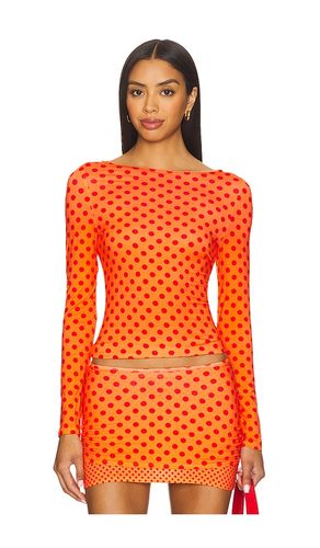 Amelia Top in Red. - size L (also in M, XL) - Miaou - Modalova