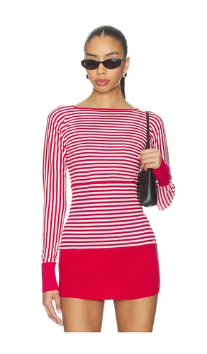 Odessa Top in Red. - size M (also in S, XS) - Miaou - Modalova