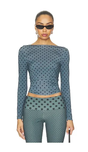 Amelia Top in Grey. - size L (also in M, S, XL, XS) - Miaou - Modalova