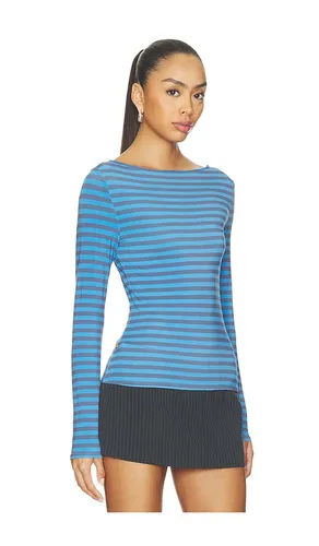 Amelia Top in Blue. - size L (also in M, S, XL, XS) - Miaou - Modalova