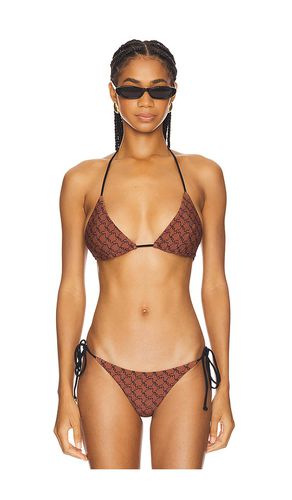 Kauai Bikini Top in Brown. - size L (also in M, S, XL, XS, XXS) - Miaou - Modalova