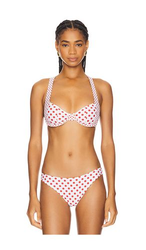 Luz Bikini Top in Red. - size S (also in XS, XXS) - Miaou - Modalova