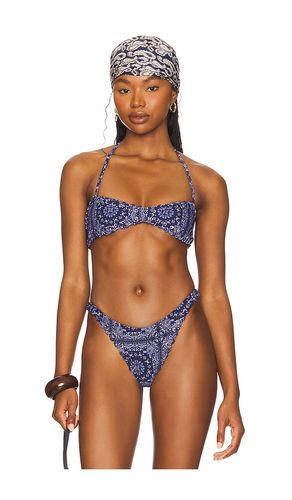 Rio Bikini Top in Navy. - size S (also in XS) - Miaou - Modalova
