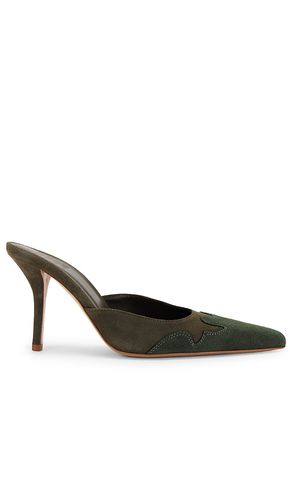 X Gia Borghini June Mule in Green. - size 35 (also in 37, 38, 41) - Miaou - Modalova