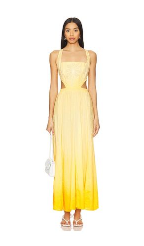 Boho Sunrise Canary Dress in Yellow. - size L (also in M) - Maaji - Modalova