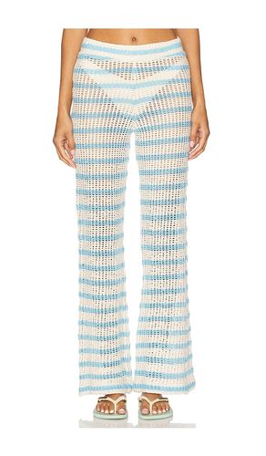 Calliope Pant in Blue,Ivory. - size L (also in M, S) - Maaji - Modalova