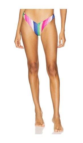 Candy Stripes Valerya Bikini Bottom in Blue. - size L (also in M, S, XS) - Maaji - Modalova