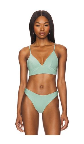 Mirage Triangle Bikini Top in Sage. - size L (also in S, XL, XS) - Maaji - Modalova