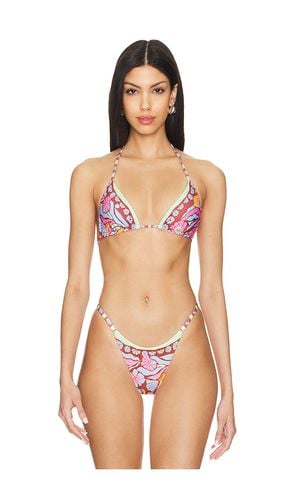 Reversible Balmy Bikini Top in Burgundy. - size M (also in S) - Maaji - Modalova