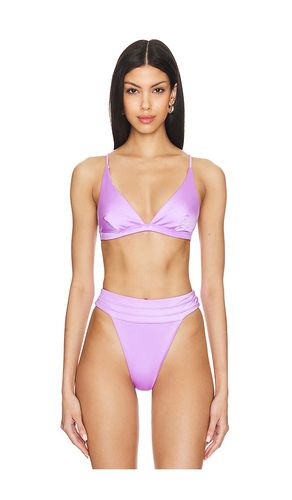 Reversible Ivy Bikini Top in Lavender. - size L (also in M, S) - Maaji - Modalova