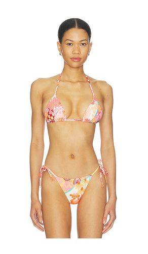 Cosmic Tropic Balmy Bikini Top in Pink. - size M (also in S) - Maaji - Modalova