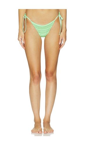 Green Symphony Sunflash Bikini Bottom in Green. - size L (also in M, S) - Maaji - Modalova