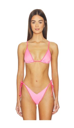 Taffy Ginger Triangle Bikini Top in . - size L (also in M, S) - Maaji - Modalova
