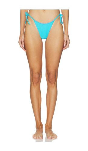 Aqua Dream Tulum Side Tie Bikini Bottom in Blue. - size L (also in M, S) - Maaji - Modalova