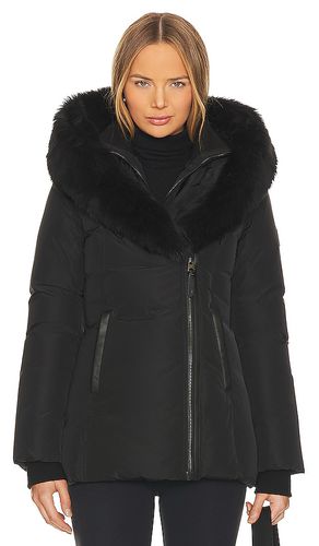 Adali Shearling Collar Coat in . - size L (also in M, S, XS) - Mackage - Modalova