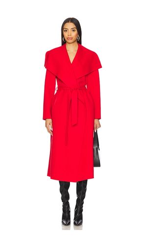 Double Face Long Wool Coat in Red. - size M (also in L, S, XS) - Mackage - Modalova