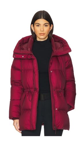 Freya Puffer Jacket in Burgundy. - size L (also in XS, XXS) - Mackage - Modalova