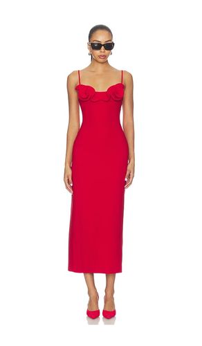 Floral Applique Midi Dress in . Taglia 36. Also in 40 - Magda Butrym - Modalova