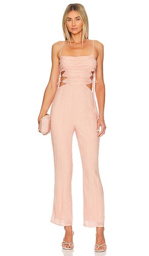 Nikita Jumpsuit in Blush. - size L (also in XS, XXS) - MAJORELLE - Modalova