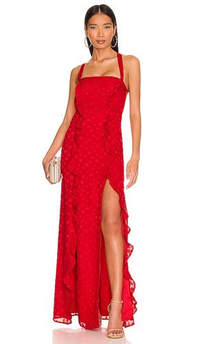 Maisie Gown in Red. - size M (also in S, XL) - MAJORELLE - Modalova