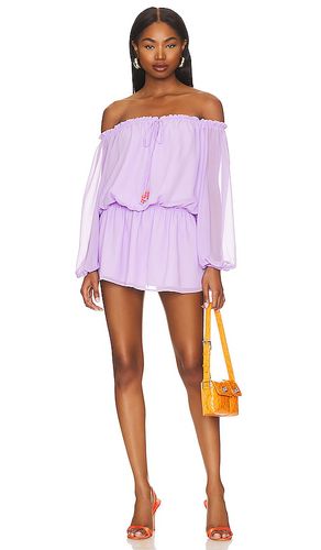 Everly Tunic Dress in Purple. - size S (also in XS) - MAJORELLE - Modalova