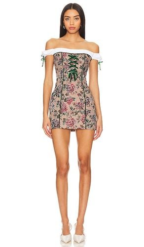 Margaux Mini Dress in Green. - size S (also in XXS) - MAJORELLE - Modalova