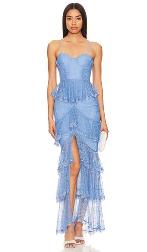 Zelda Fitz Gown in Baby Blue. - size L (also in M, S, XS) - MAJORELLE - Modalova