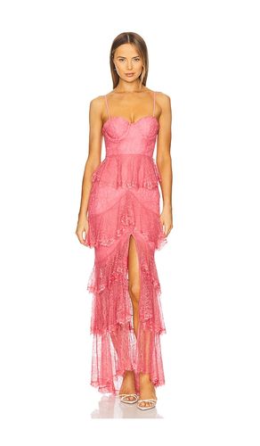 Zelda Fitz Gown in Pink. - size M (also in XXS) - MAJORELLE - Modalova