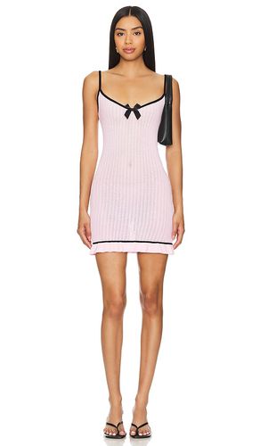 Alessie Mini Dress in Pink. - size L (also in M, S) - MAJORELLE - Modalova